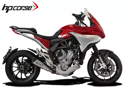 Exhaust Hpcorse Evoxtreme 310mm Low Titanium Mv Agusta Turismo Veloce 2014> 2016 • $630.02